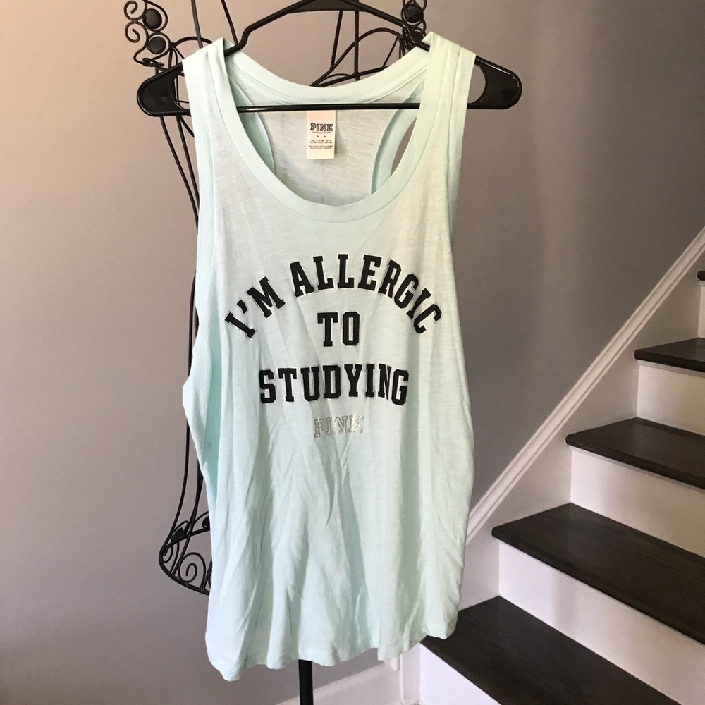 Victoria Secret Pink Sleeveless Shirt Medium